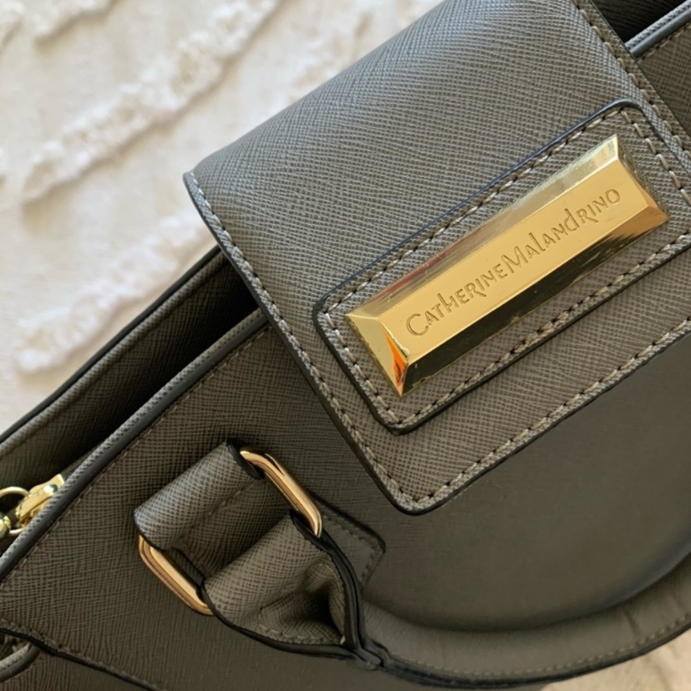 catherine malandrino gray bag - Picture 5 of 7